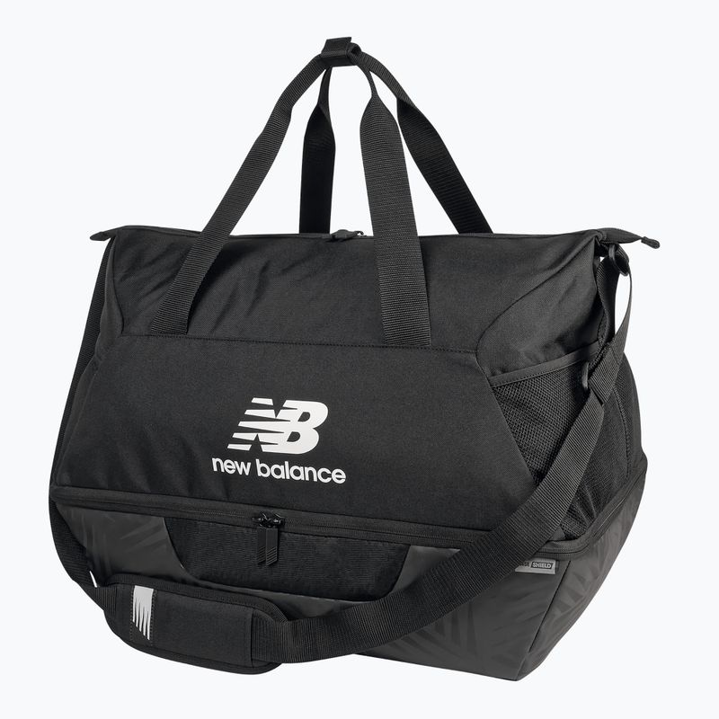 Тренировъчна чанта New Balance Team Base Holdall в черно и бяло NBBG93909GBKW 7