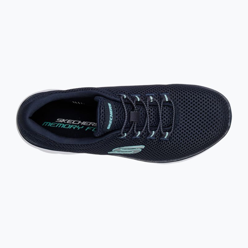 Дамски обувки за тренировка SKECHERS Summits navy/light blue 10