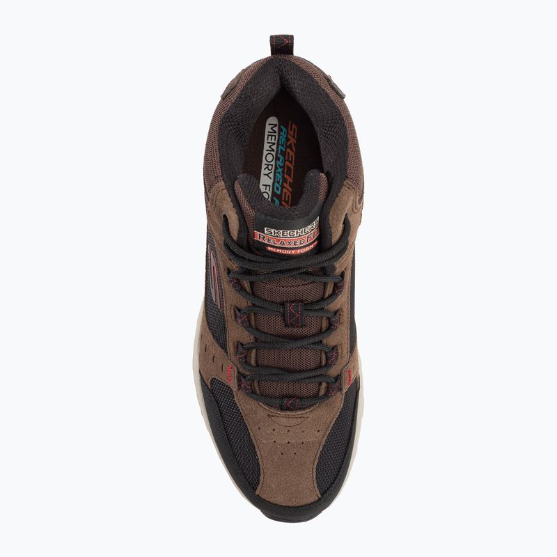 SKECHERS Oak Canyon Ironhide chocolate мъжки обувки за трекинг 6