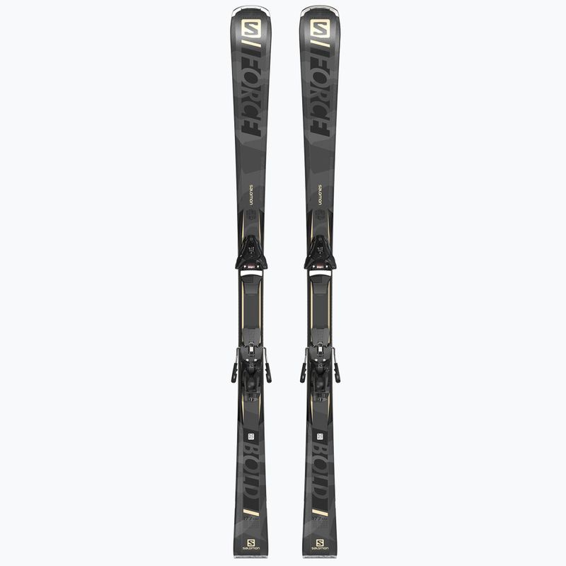 Salomon S Force Ti Bold + Z12 ски за спускане черни L41675400 10