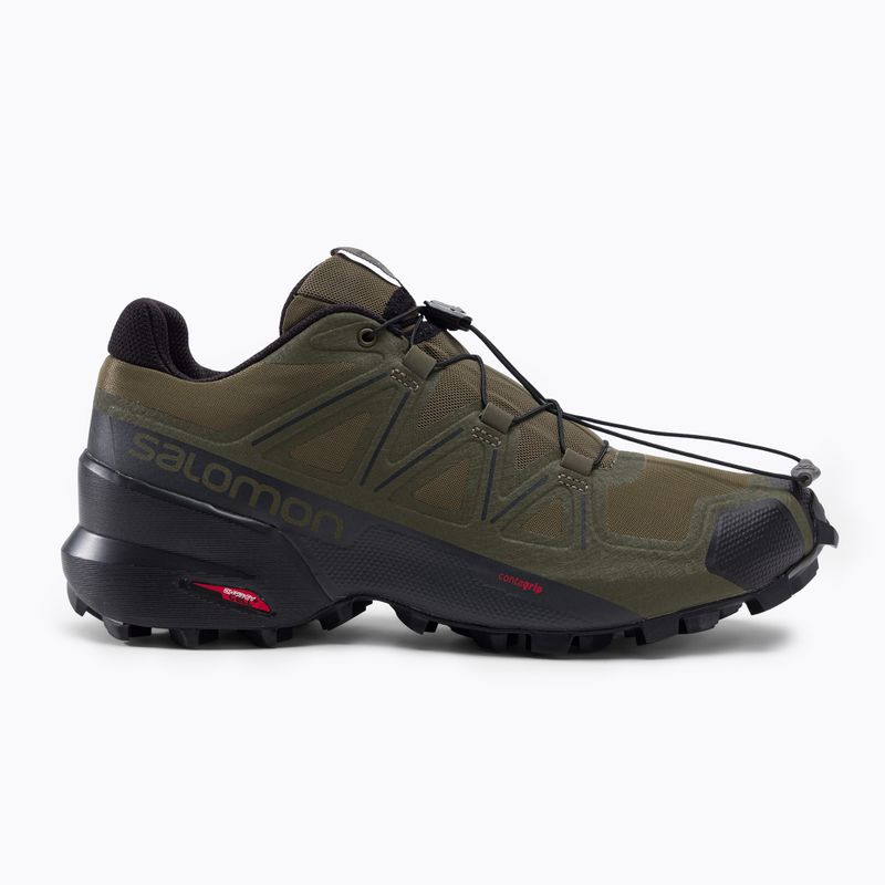 Мъжки обувки за пътеки Salomon Speedcross 5 Wide green L40981300 2