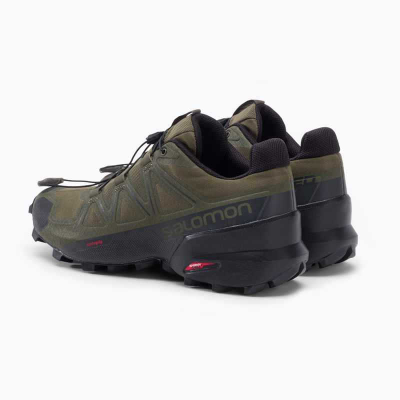 Мъжки обувки за пътеки Salomon Speedcross 5 Wide green L40981300 3
