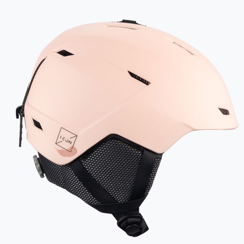 Ски каска Salomon Icon Lt pink L41160500 3