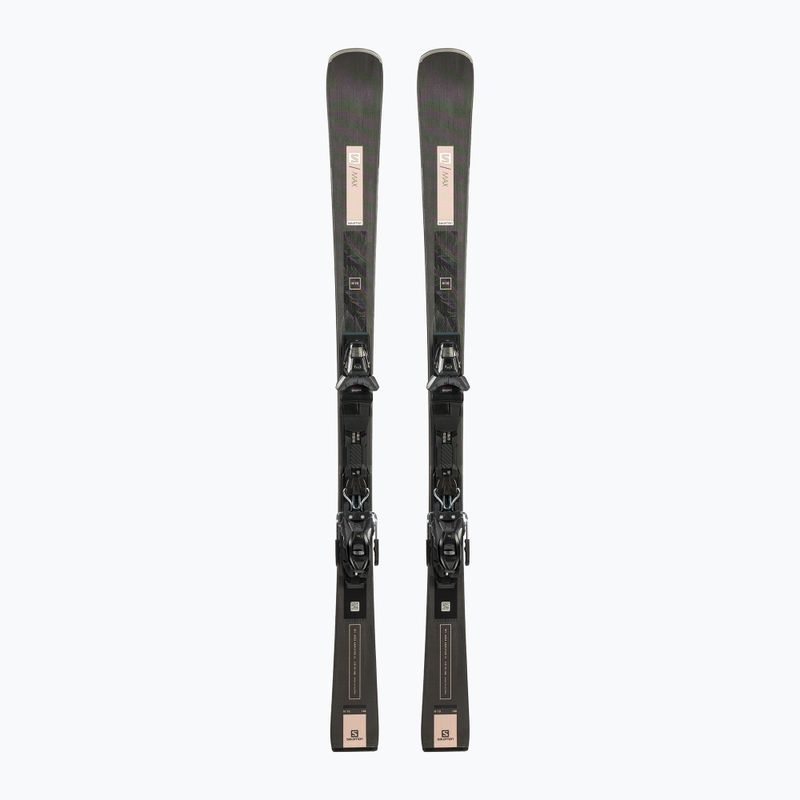Дамски ски за спускане Salomon S/Max W 10 black + M11 GW L41135000/L4113210010