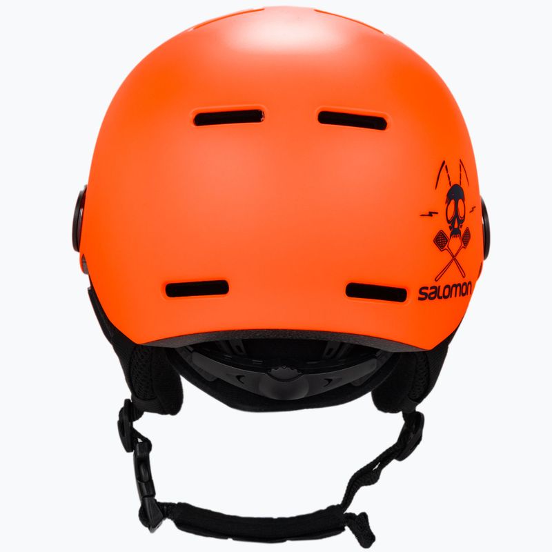 Детска ски каска Salomon Grom Visor orange L40836900 3