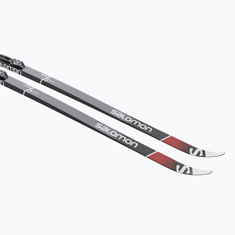 Salomon Aero 7 Eskin + Prolink Access ски за ски бягане черно/червено L412131PM 11