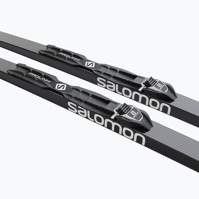 Salomon Aero 7 Eskin + Prolink Access ски за ски бягане черно/червено L412131PM 12