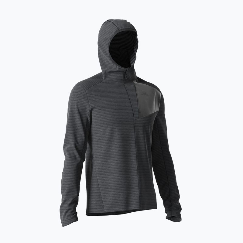 Мъжки Salomon Outline FZ Hoodie black LC1368300 5