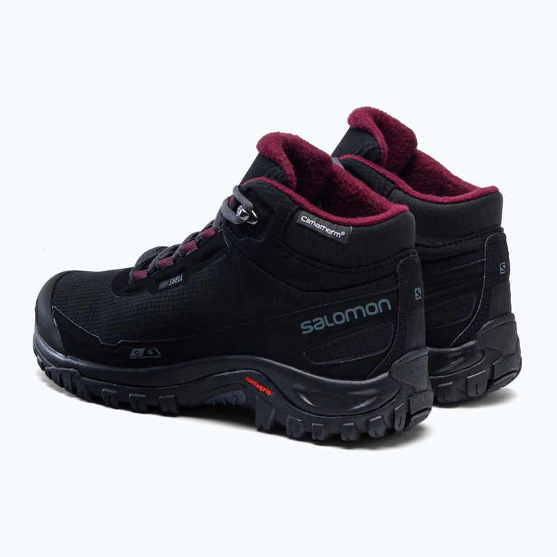 Salomon Shelter CS WP дамски ботуши за трекинг черни L41110500 3