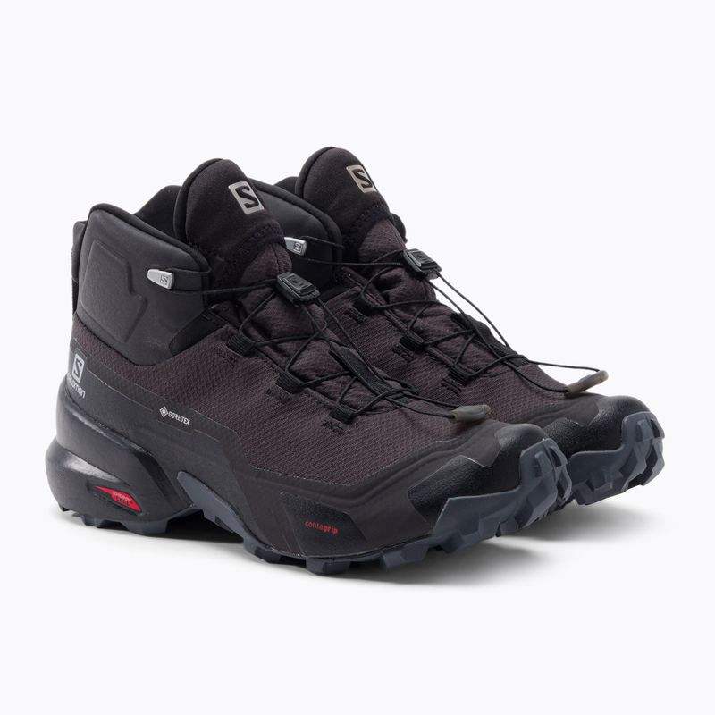 Мъжки обувки за трекинг Salomon Cross Hike Mid Gore-Tex black L41118500 6