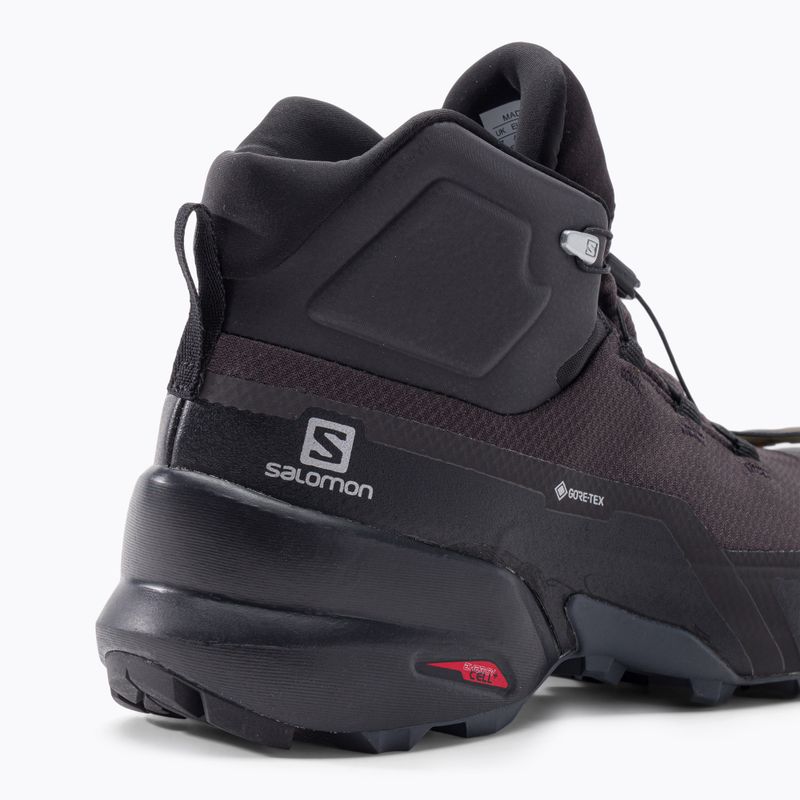 Мъжки обувки за трекинг Salomon Cross Hike Mid Gore-Tex black L41118500 8