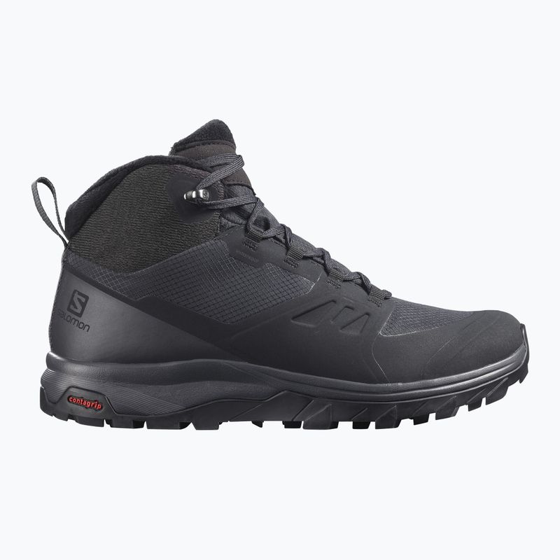 Дамски ботуши за трекинг Salomon Outsnap CSWP black L41110100 11
