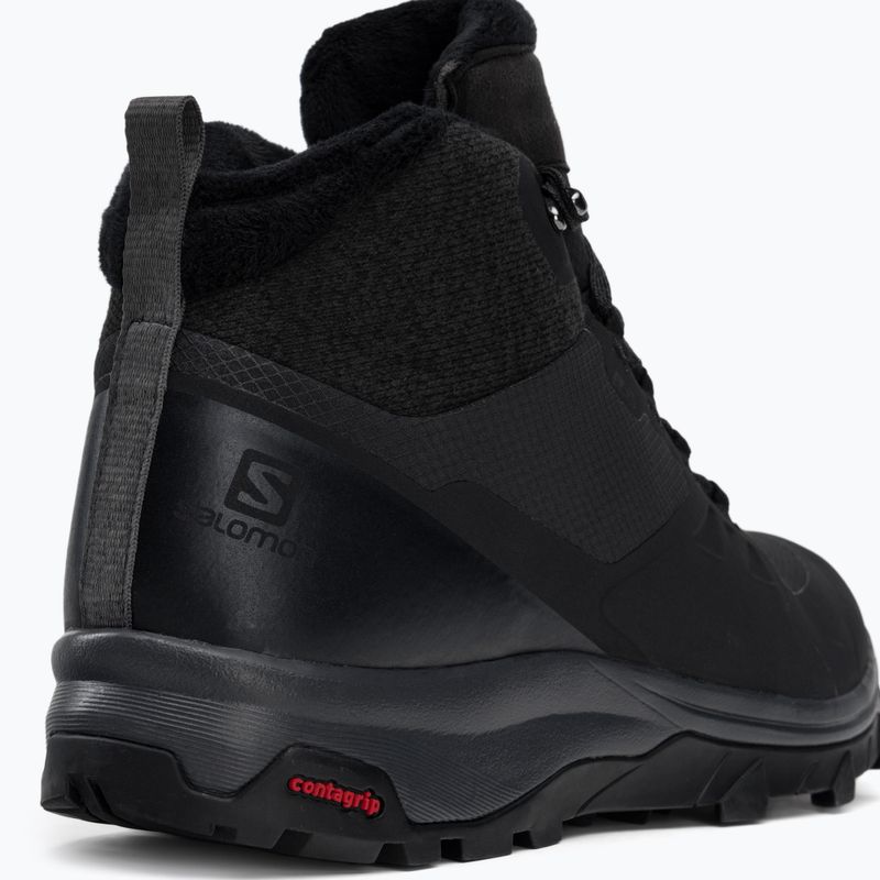 Дамски ботуши за трекинг Salomon Outsnap CSWP black L41110100 8