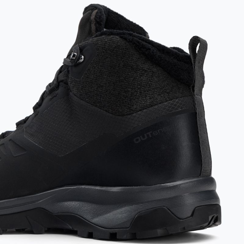 Дамски ботуши за трекинг Salomon Outsnap CSWP black L41110100 10