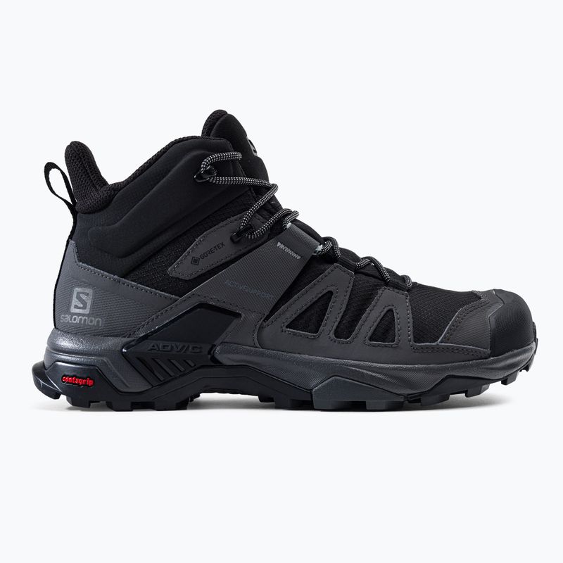 Мъжки ботуши за трекинг Salomon X Ultra 4 Mid GTX black/magnet/pearl 2