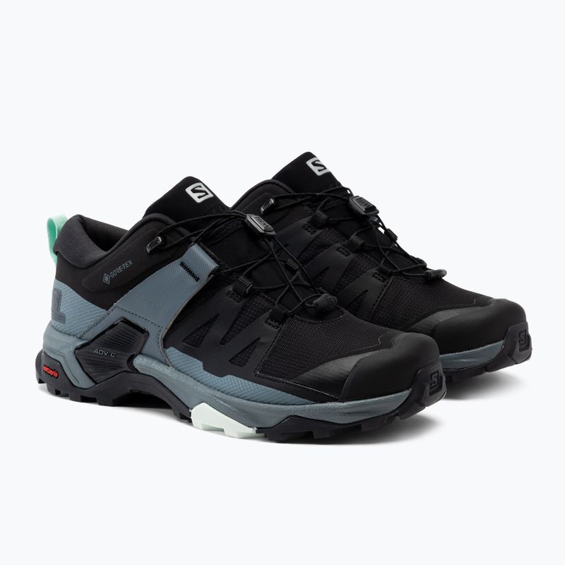 Дамски ботуши за трекинг Salomon X Ultra 4 GTX сиво-черен L41289600 4