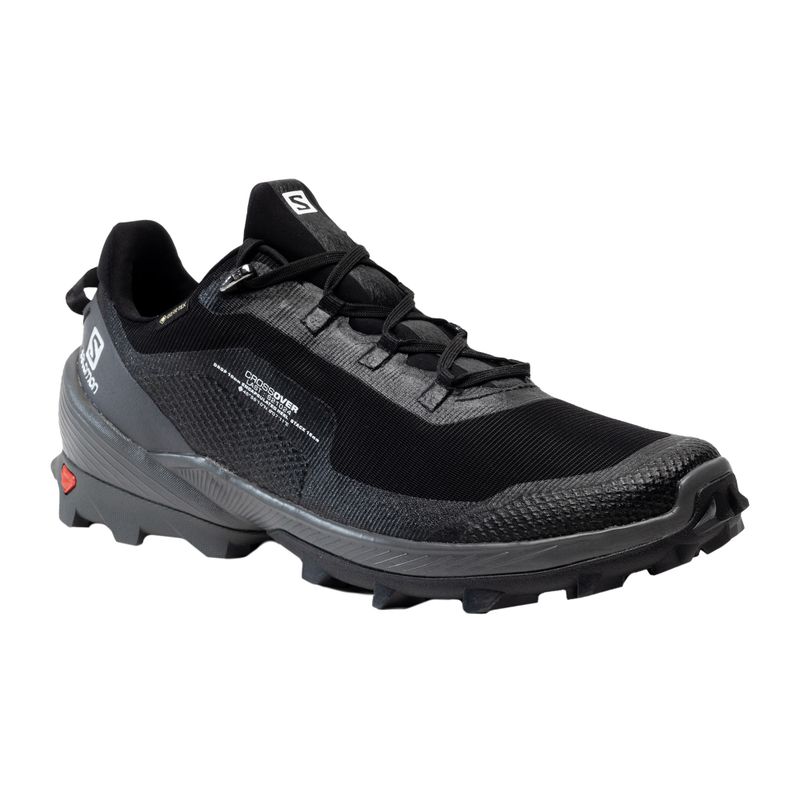 Salomon Cross Over GTX мъжки ботуши за трекинг black/magnet/black 9