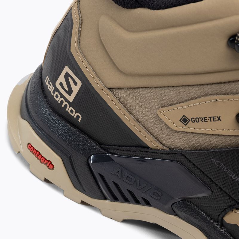 Мъжки ботуши за трекинг Salomon X Ultra 4 Mid GTX kelp/black/safari 7