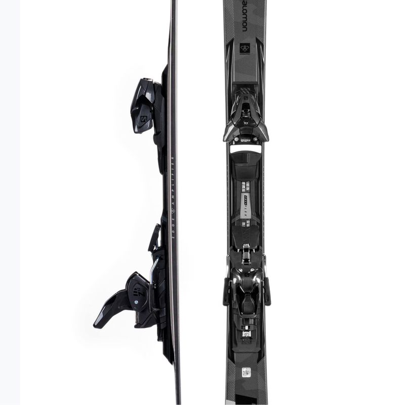 Мъжки ски за спускане Salomon S/Force Ti.80 grey + Z12 GW L41496000/L4146890010 5