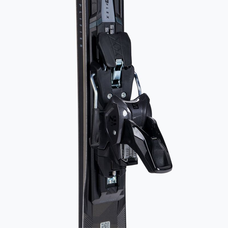 Мъжки ски за спускане Salomon S/Force Ti.80 grey + Z12 GW L41496000/L4146890010 7