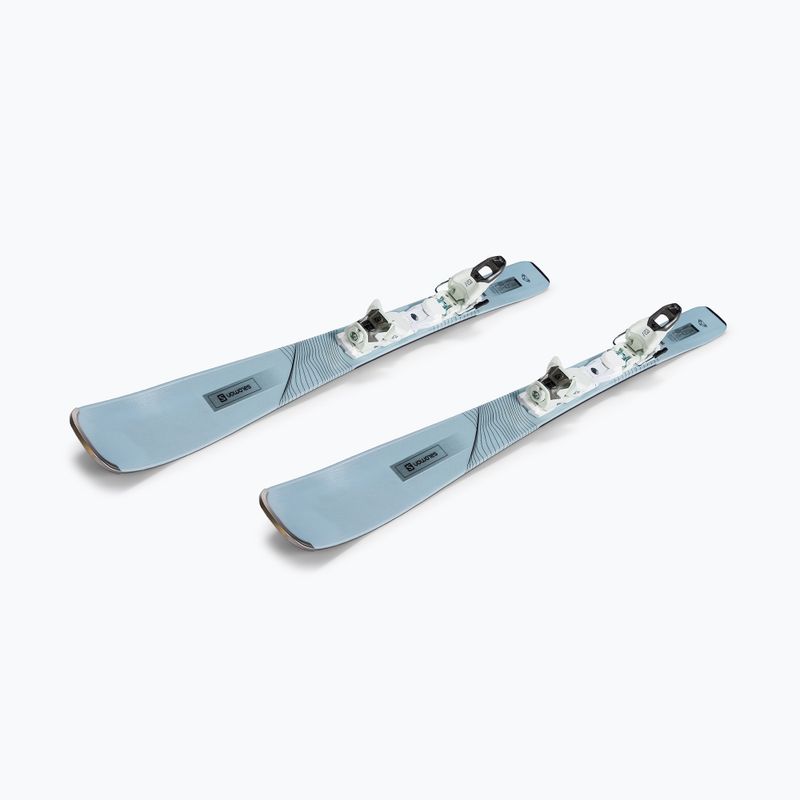 Мъжки ски за спускане Salomon Stance W80 white + M10 GW L41494000/L4113260010 5
