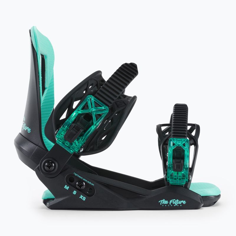 Детски сноуборд връзки Salomon The Future черни L41566800 2