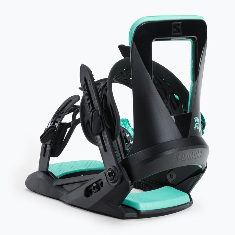 Детски сноуборд връзки Salomon The Future черни L41566800 4