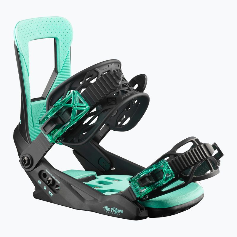 Детски сноуборд връзки Salomon The Future черни L41566800 5