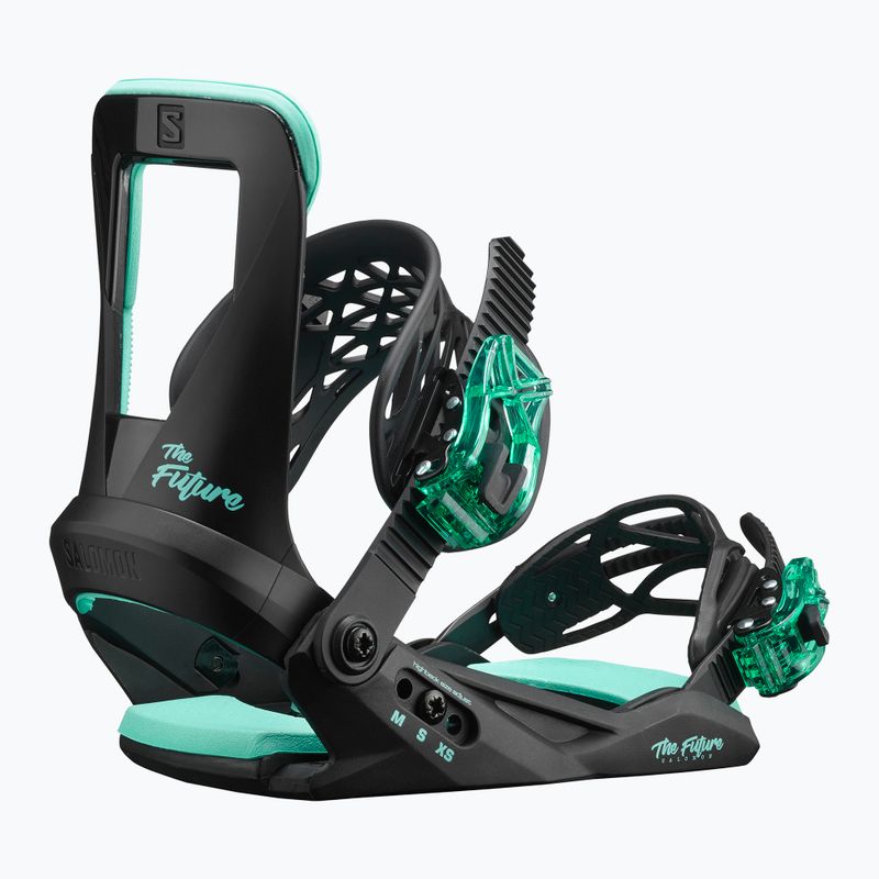 Детски сноуборд връзки Salomon The Future черни L41566800 6