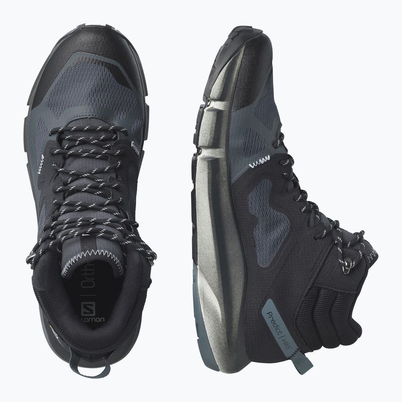 Salomon Predict Hike Mid GTX ebony/black/stormy weather мъжки ботуши за трекинг 13