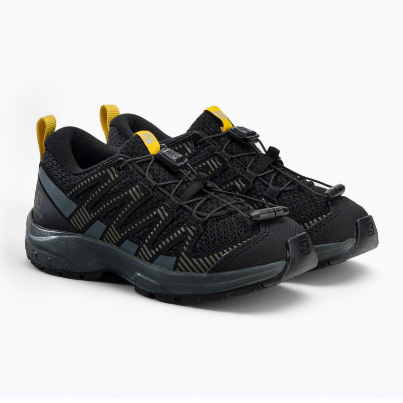 Детски обувки за пътешествия Salomon XA Pro V8 black L41436100 5