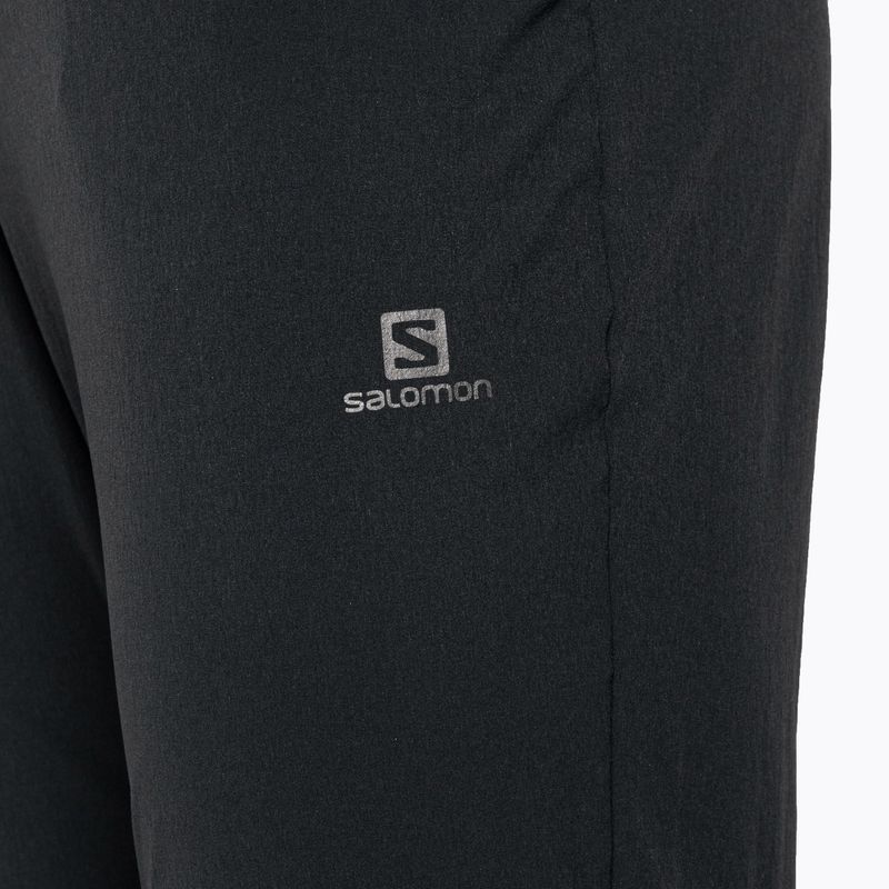 Дамски панталони за трекинг Salomon Wayfarer Zip Off black LC1701900 4