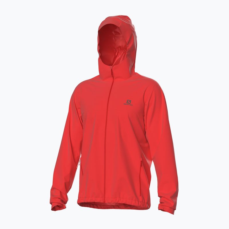 Salomon Essential WP 2.5L мъжко дъждобранно яке червено LC1793900 2