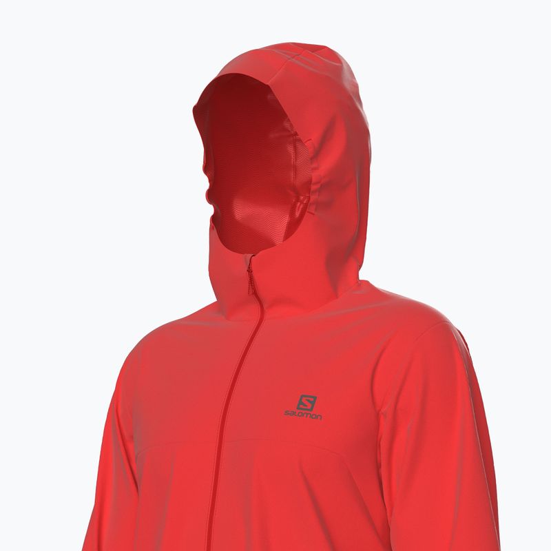 Salomon Essential WP 2.5L мъжко дъждобранно яке червено LC1793900 5