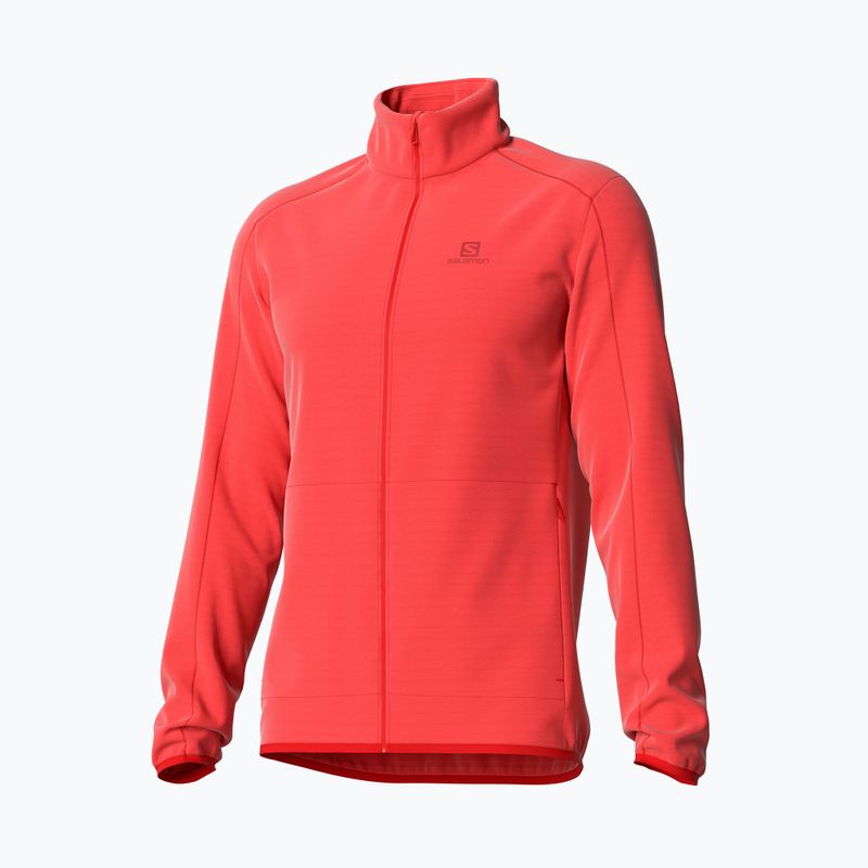 Мъжки Salomon Outrack Full Zip Mid Orange LC1711600 2