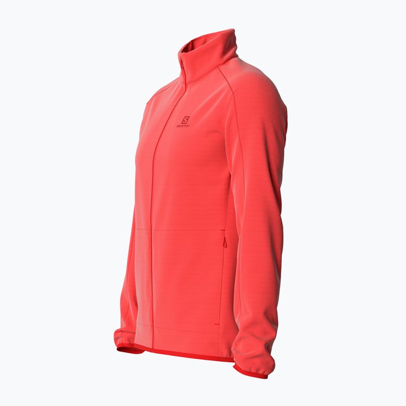 Мъжки Salomon Outrack Full Zip Mid Orange LC1711600 4