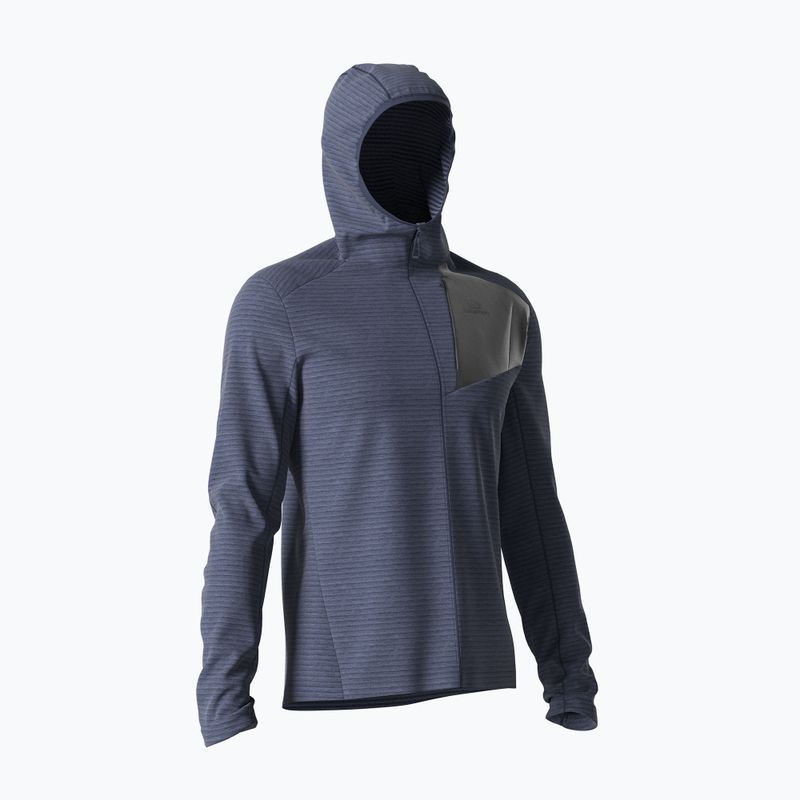 Мъжки суитшърт Salomon Outline FZ с качулка Navy blue LC1712100 5