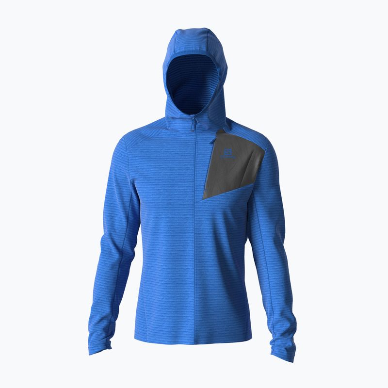 Мъжки Salomon Outline FZ Hoodie blue LC1787900 2