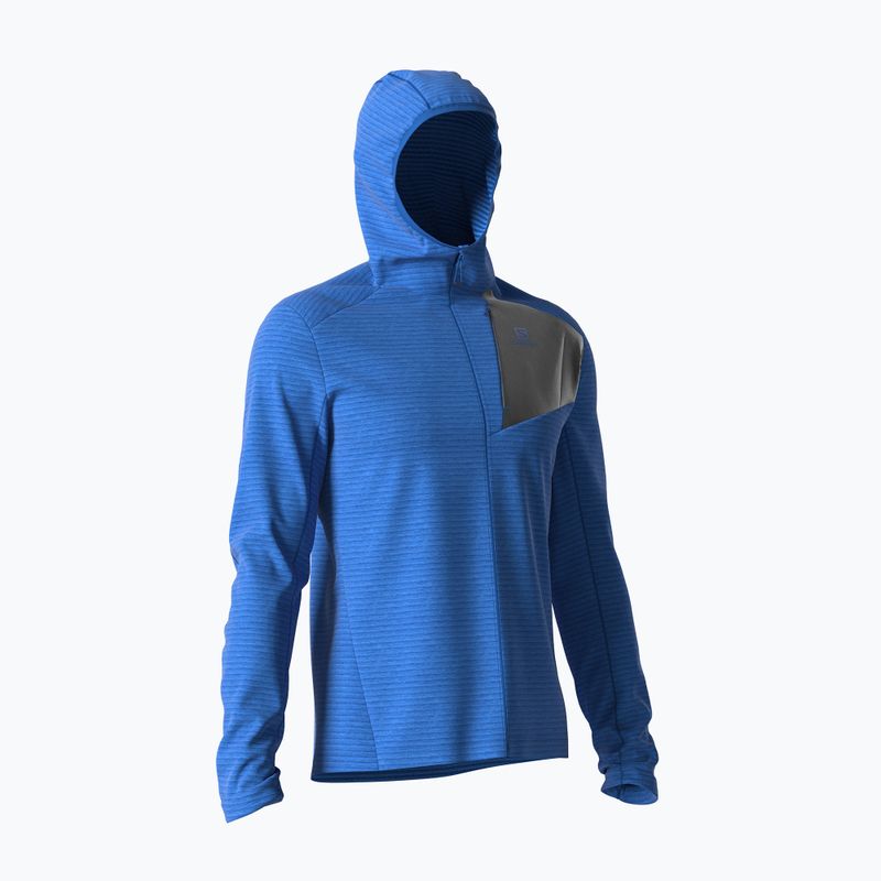 Мъжки Salomon Outline FZ Hoodie blue LC1787900 5