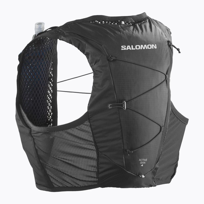 Salomon Active Skin 4 комплект раница за бягане черна 2