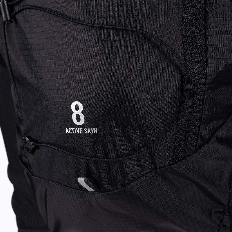 Salomon Active Skin 8 комплект жилетка за бягане черна LC1757900 6