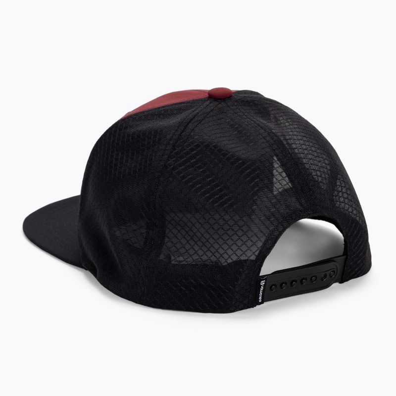 Salomon Trucker Плоска бейзболна шапка кестеняво LC1680700 3