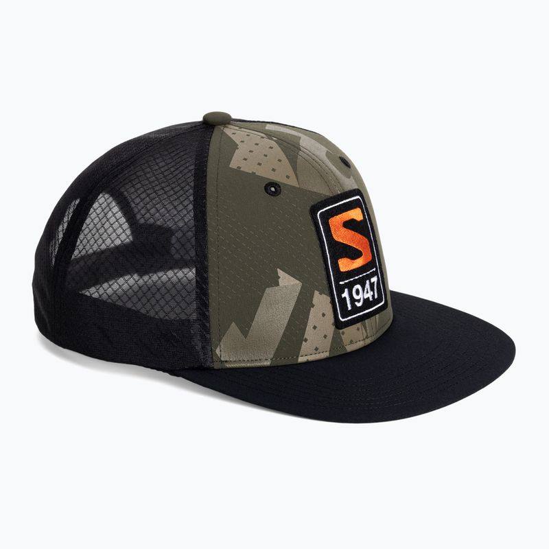 Salomon Trucker Плоска шапка в зелено LC1680500