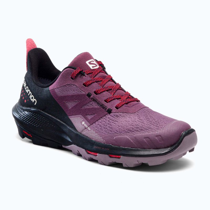 Salomon Outpulse GTX дамски ботуши за трекинг черни/розови L41689700