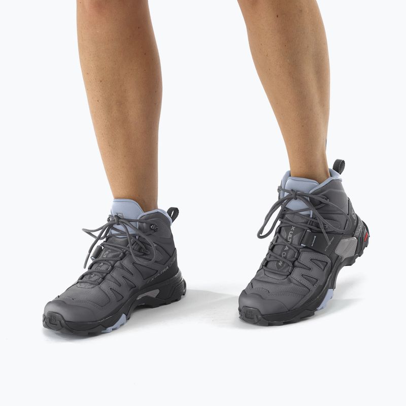 Дамски ботуши за трекинг Salomon X Ultra 4 Mid GTX magnet/black/zen 16