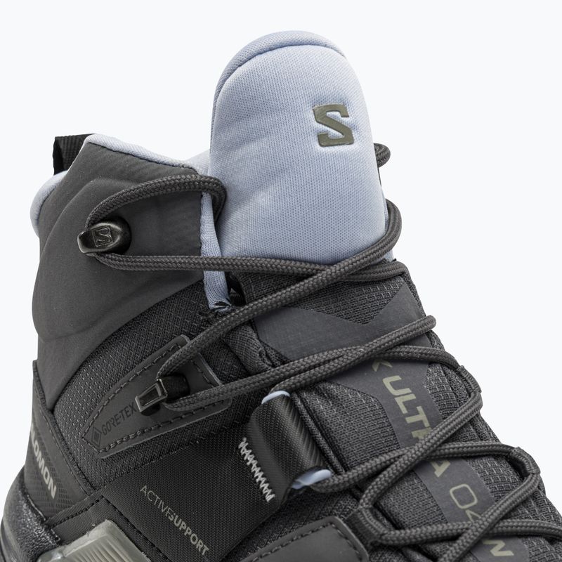 Дамски ботуши за трекинг Salomon X Ultra 4 Mid GTX magnet/black/zen 8