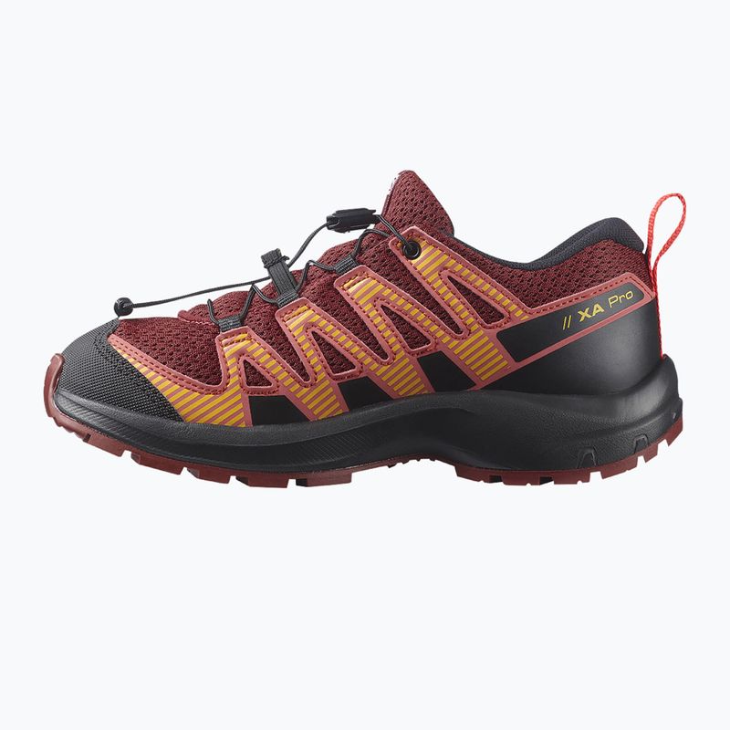 Детски обувки за пътешествия Salomon XA Pro V8 maroon L41613800 12