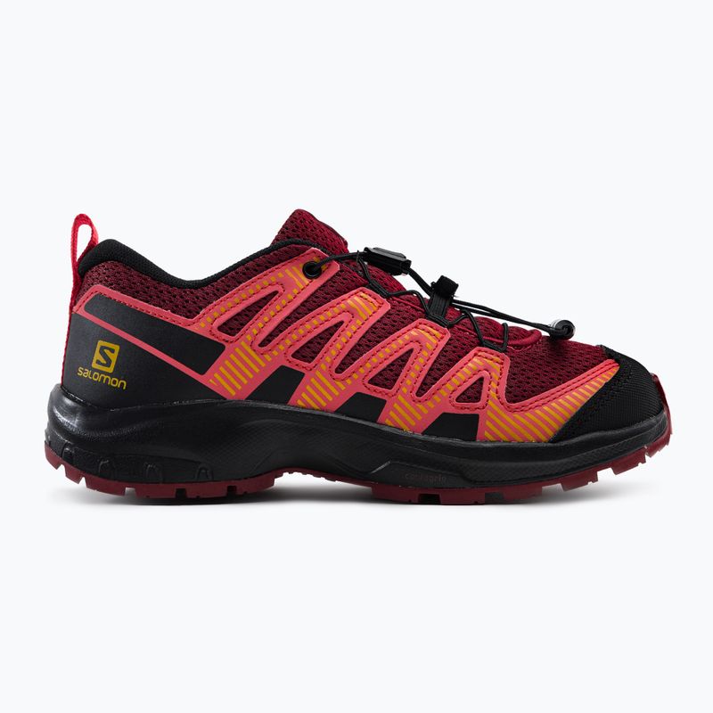 Детски обувки за пътешествия Salomon XA Pro V8 maroon L41613800 2