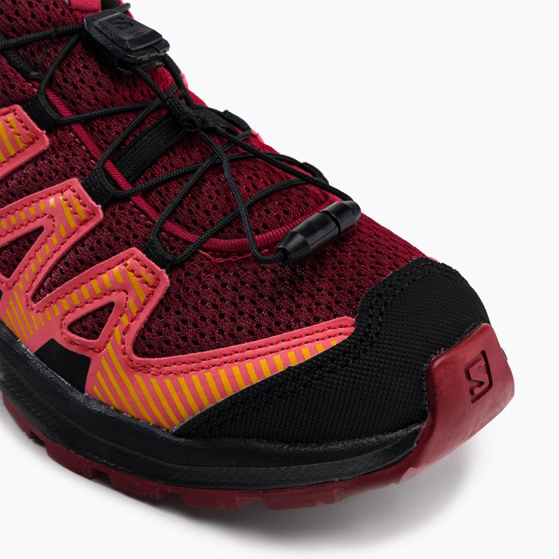 Детски обувки за пътешествия Salomon XA Pro V8 maroon L41613800 7