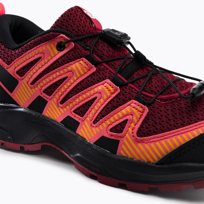Детски обувки за пътешествия Salomon XA Pro V8 maroon L41613800 8